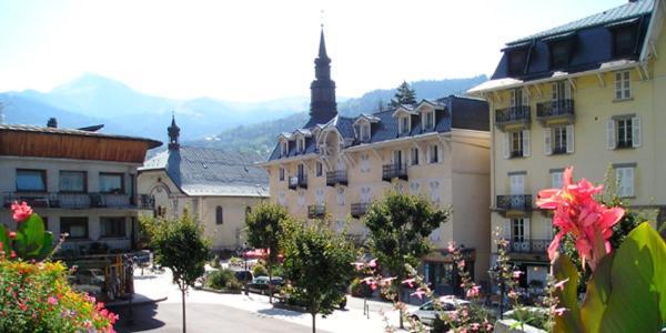 Ferienwohnung Studio Au Centre De Saint-Gervais-Les-Bains Exterior foto